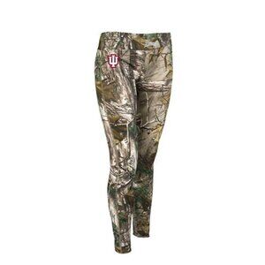 NCAA Indiana Hoosiers Leggings Womens Small Camo Zubaz Soft Comfort Stretch